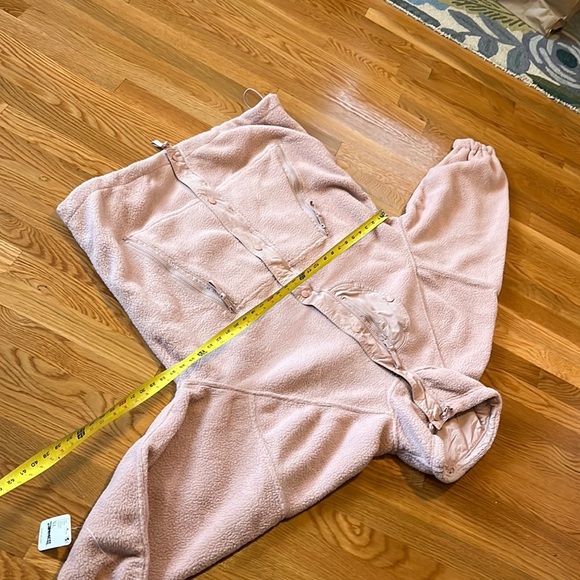 Free People Movement Hit The Trails Fleece Teddy Jacket size XL NWT - Picture 7 of 15